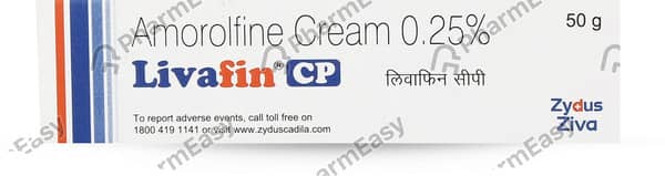 Livafin Cp Tube Of 50gm Cream