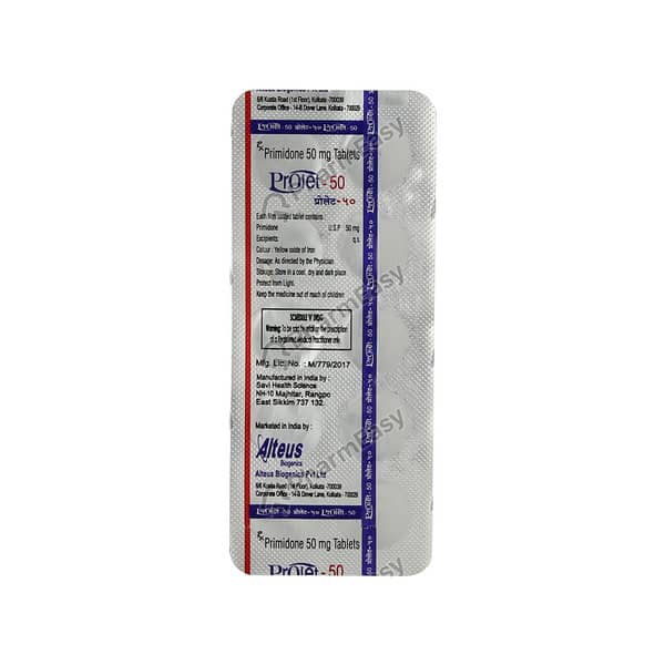 Prolet 50mg Strip Of 10 Tablets