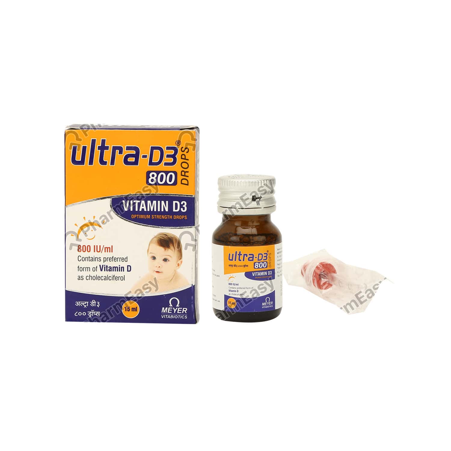 Buy Ultra D3 8000 IU Oral Liquid (15) Online at Flat 18 OFF* PharmEasy