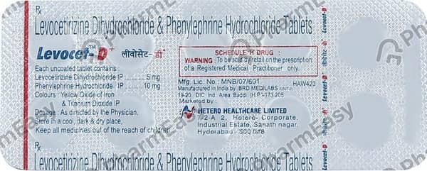 Levocet D Plus Strip Of 10 Tablets