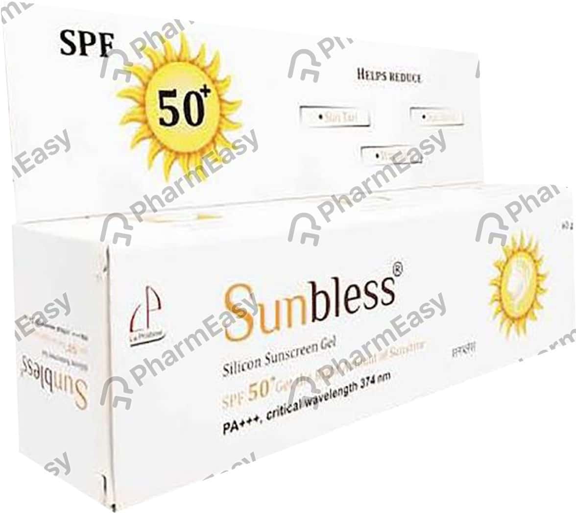 Sunbless Spf 50 Plus Tube Of 60gm Gel