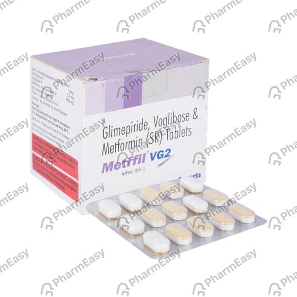 Metffil Vg 2 Strip Of 10 Tablets