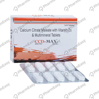Ccd Max Strip Of 10 Tablets