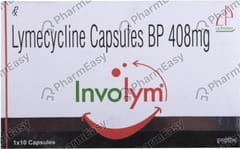 INVOLYM 408MG STRIP OF 15 CAPSULES