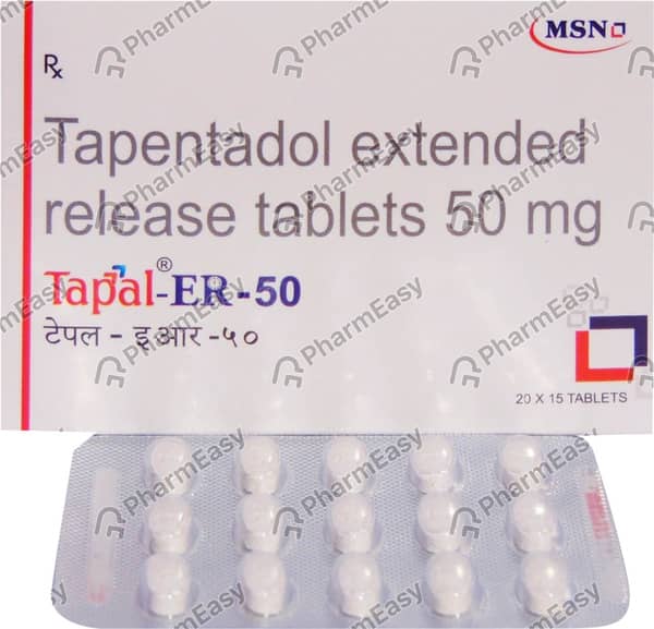 Tapal Er 50mg Strip Of 15 Tablets