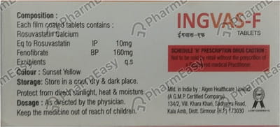 Ingvas F Strip Of 10 Tablets