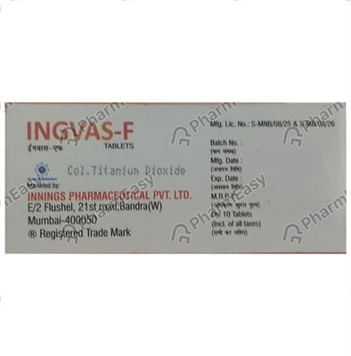 Ingvas F Strip Of 10 Tablets