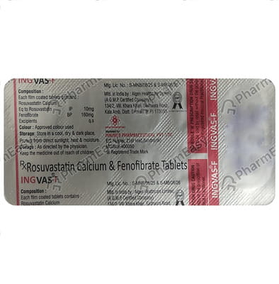 Ingvas F Strip Of 10 Tablets
