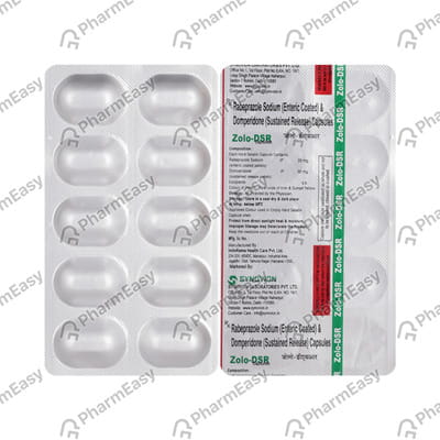 Zolo Dsr Strip Of 10 Capsules