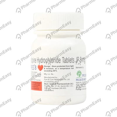 Benipres 8mg Bottle Of 30 Tablets
