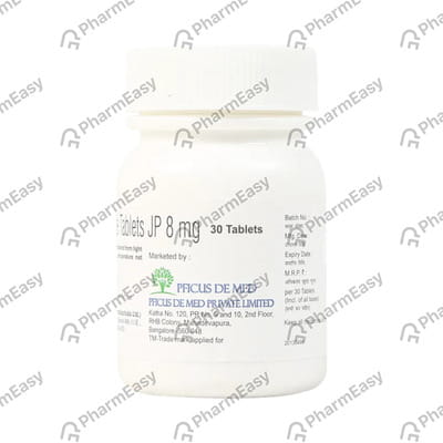 Benipres 8mg Bottle Of 30 Tablets