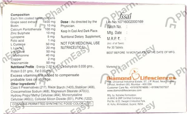 Rebio Forte Strip Of 10 Tablets