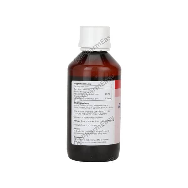 Glyzifer Nm Bottle Of 150ml Syrup