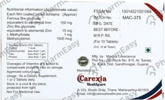 CERA XT STRIP OF 10 TABLETS