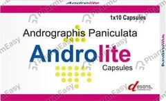 ANDROLITE 250MG STRIP OF 10 CAPSULES