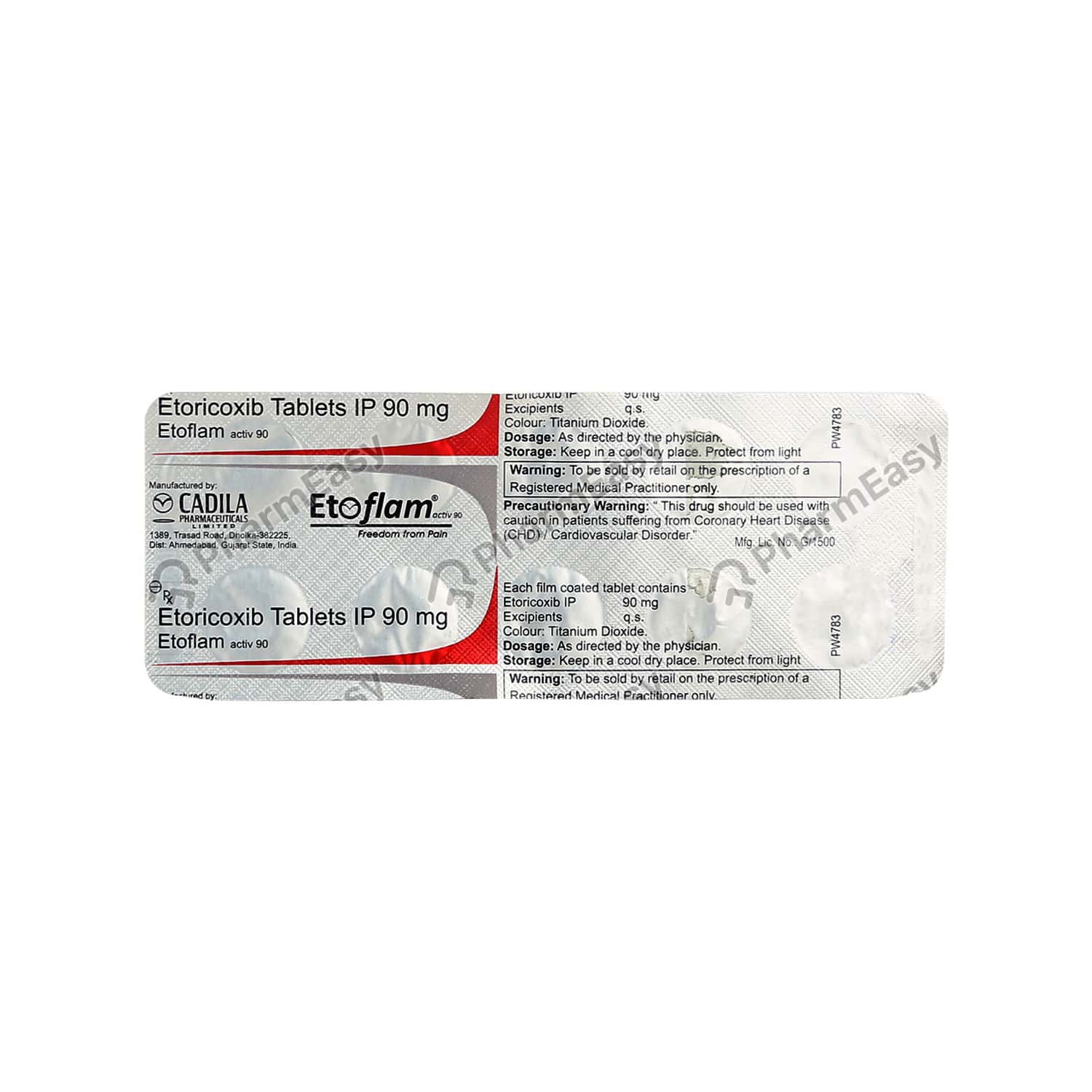 Etoflam Activ 90mg Tab 10'S - Uses, Side Effects, Dosage ... Etoflam Activ 90mg Tab 10'S - Uses, Side Effects, Dosage ...