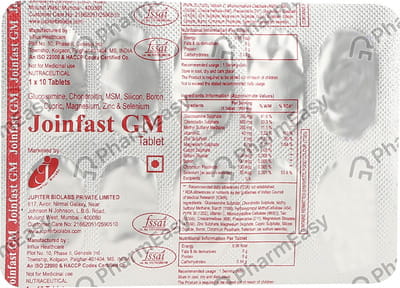 Joinfast Gm Strip Of 10 Tablets