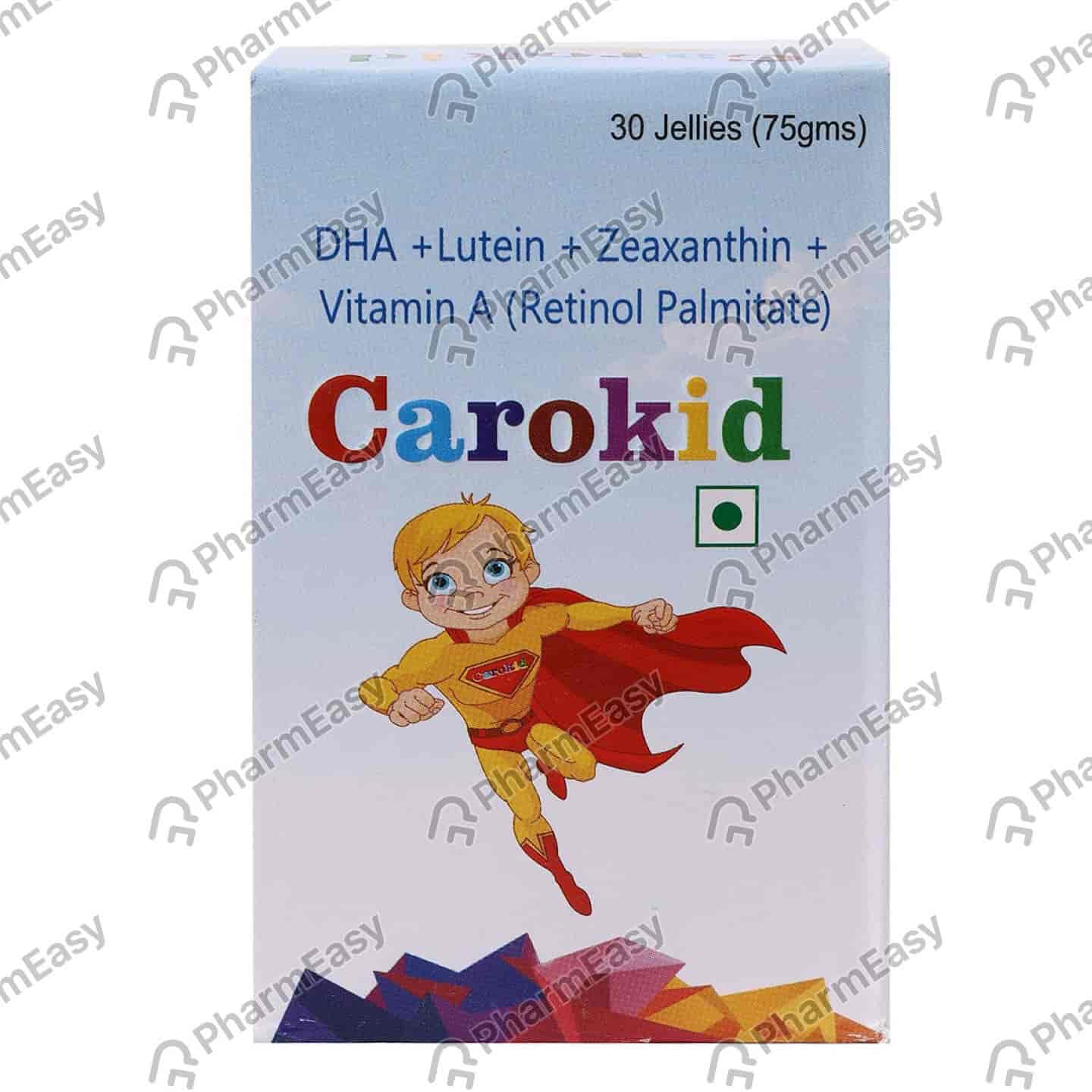 Carokid Bottle Of 75gm Jellies (pack Of 30)