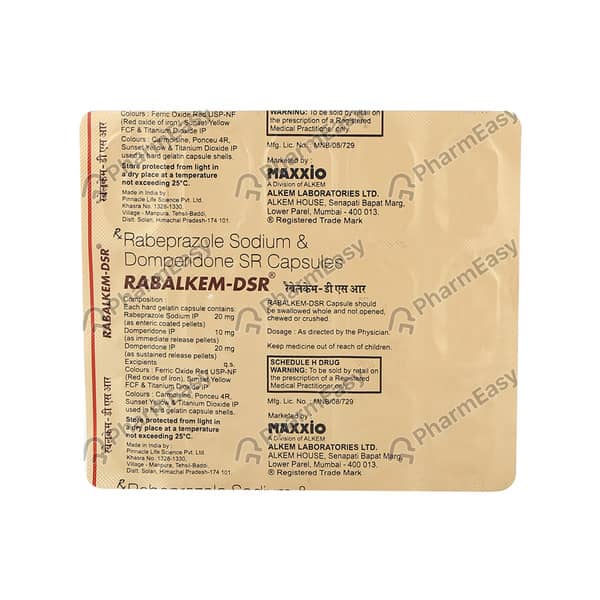 Rabalkem Dsr Strip Of 15 Capsules