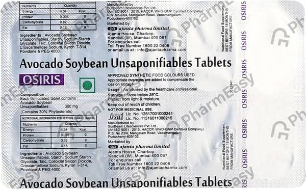 Osiris 300mg Strip Of 10 Tablets