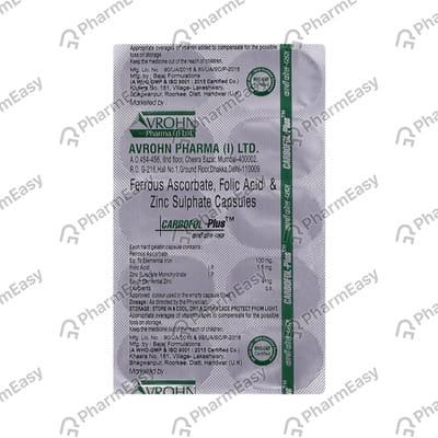 Carbofol Plus Strip Of 10 Capsules