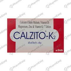 CALZITO K2 STRIP OF 10 TABLETS