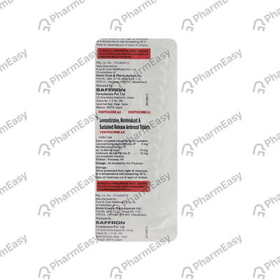 Ventocore Ax Strip Of 10 Tablets