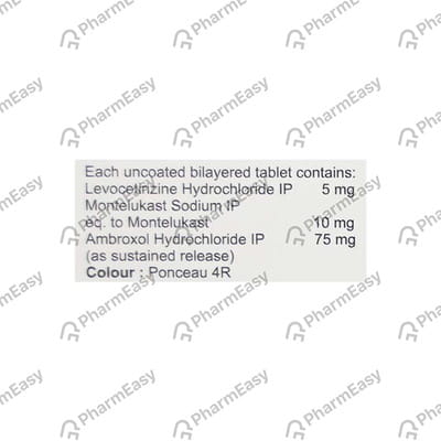 Ventocore Ax Strip Of 10 Tablets