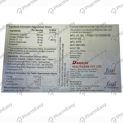 Tendosun Strip Of 10 Tablets