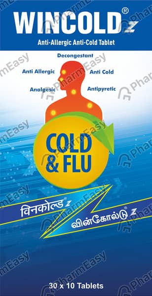 Wincold Z Strip Of 10 Tablets