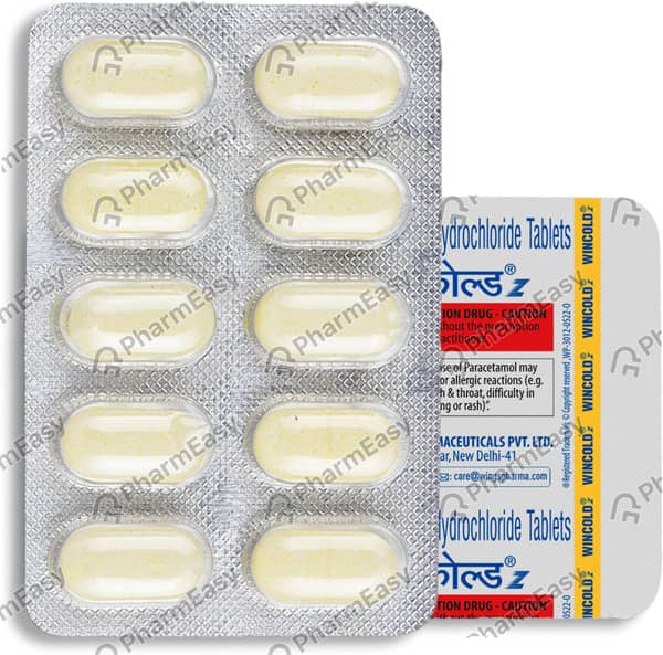 Wincold Z Strip Of 10 Tablets