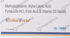 VCOBAL FORTE STRIP OF 10 TABLETS