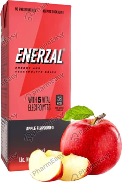 Enerzal Apple Flavour Tetrapack Of 200Ml Liquid