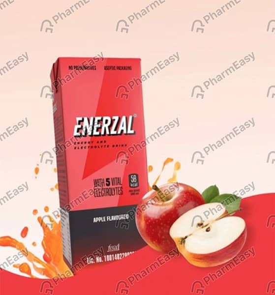 Enerzal Apple Flavour Tetrapack Of 200Ml Liquid