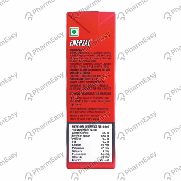 Enerzal Apple Flavour Tetrapack Of 200Ml Liquid