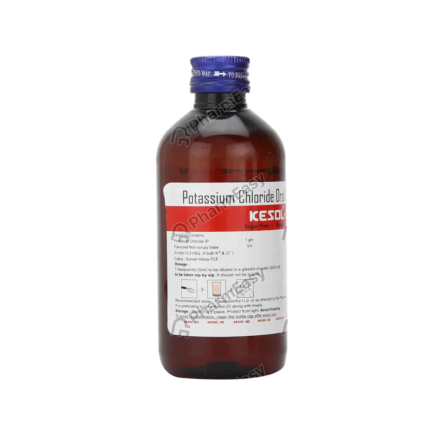 Buy Kesol 20 Raspberry Flav Sf Syrup 200ml Online at Flat 18 OFF