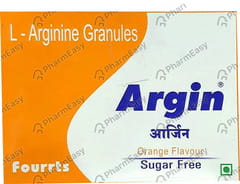 Argin Orange Flavour Sugar Free Sachet Of 5gm Granules