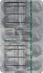 INSTAMAX O STRIP OF 10 TABLETS