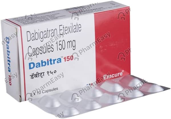 Dabitra 150mg Strip Of 10 Capsules