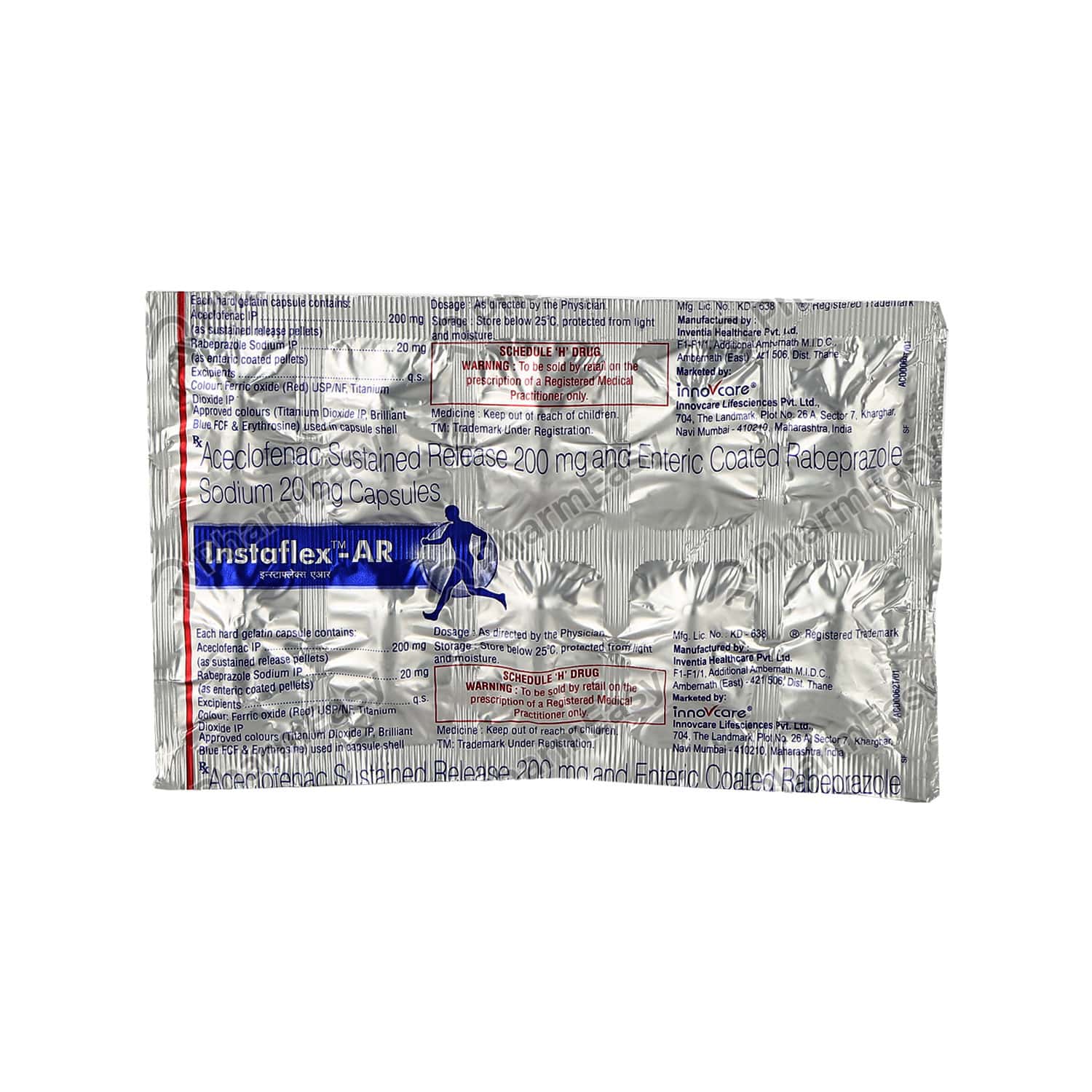 Instaflex Ar Cap 10'S - Uses, Side Effects, Dosage, Composition & Price ...