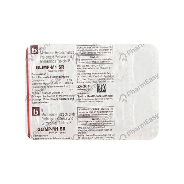 Glimp M 1Mg Sr Strip Of 10 Tablets