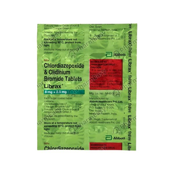 Librax Strip Of 20 Tablets
