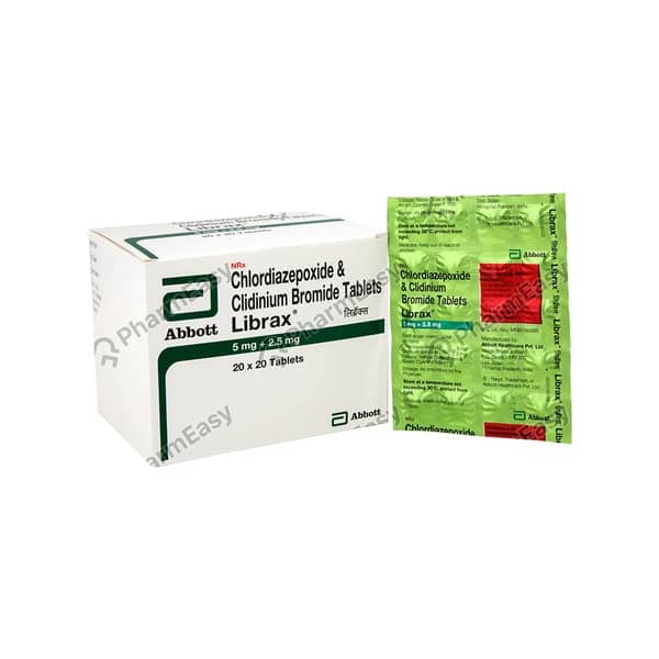 Librax Strip Of 20 Tablets