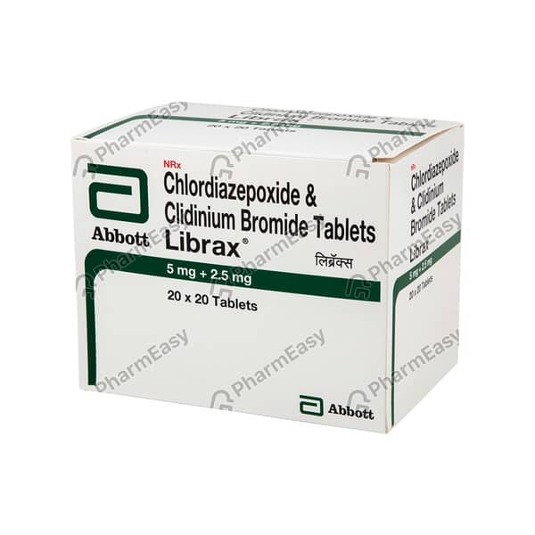 Librax Strip Of 20 Tablets