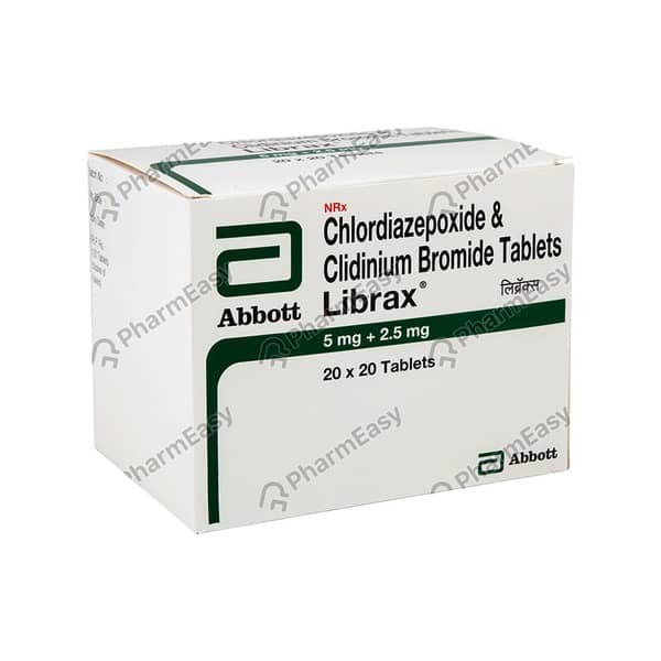 Librax Strip Of 20 Tablets