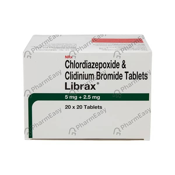 Librax Strip Of 20 Tablets