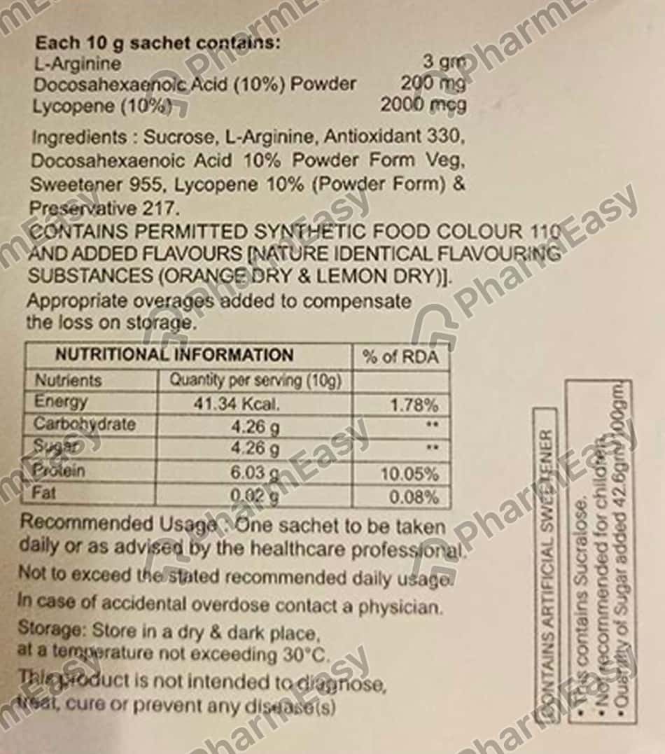 Buy Fetlar Orange Flavour Sachet 10gm Online at Flat 15 OFF PharmEasy