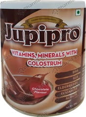 JUPIPRO SUGAR FREE CHOCOLATE FLAVOUR TIN OF 200GM POWDER