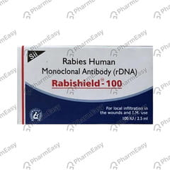 RABISHIELD 100IU VIAL OF 2.5ML INJECTION