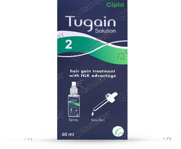 Tugain 2% Minoxidil Bottle Of 60Ml Solution